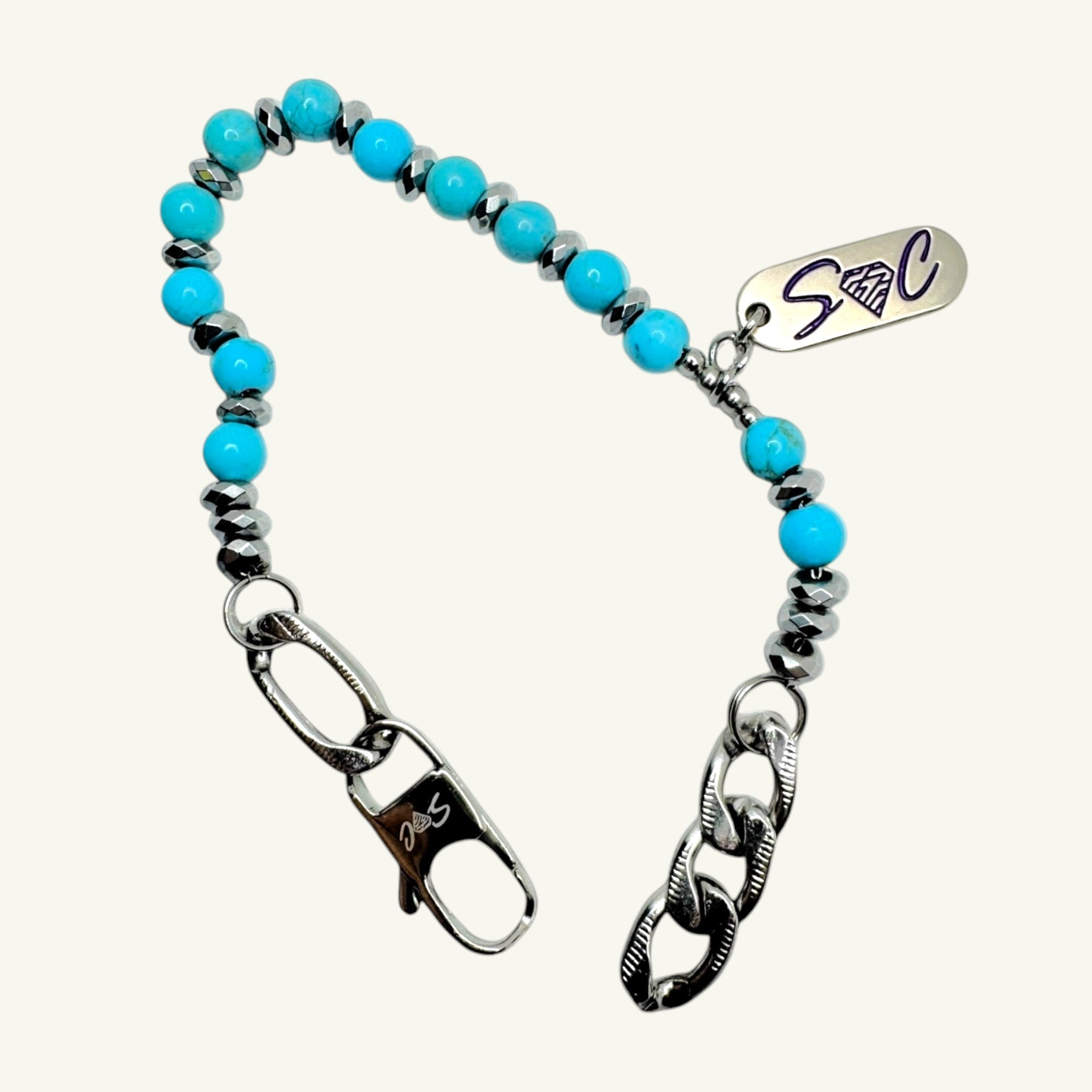 Bracciale Howlite Sharifa Crystals
